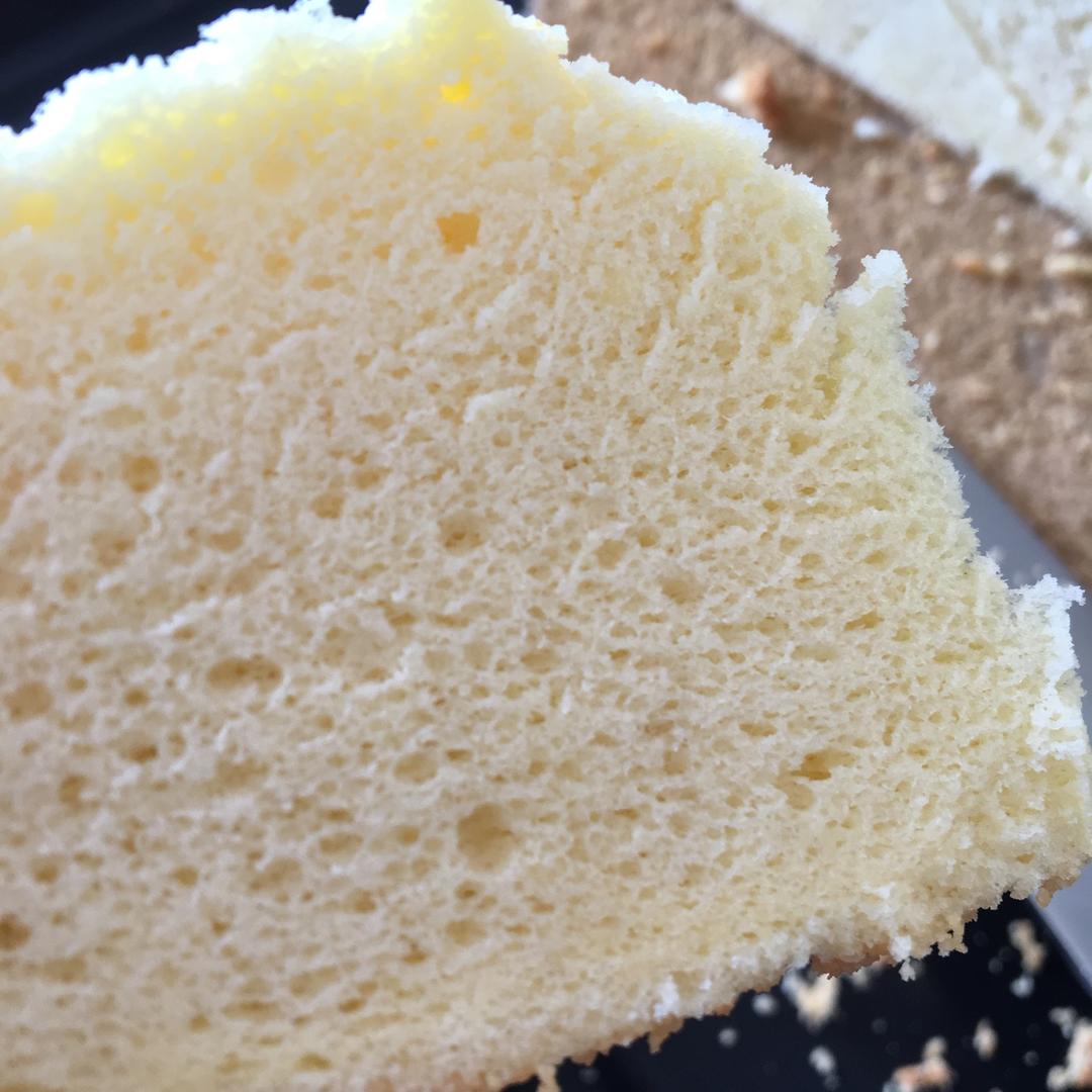 戚风蛋糕（不回缩，裱花打底首选）