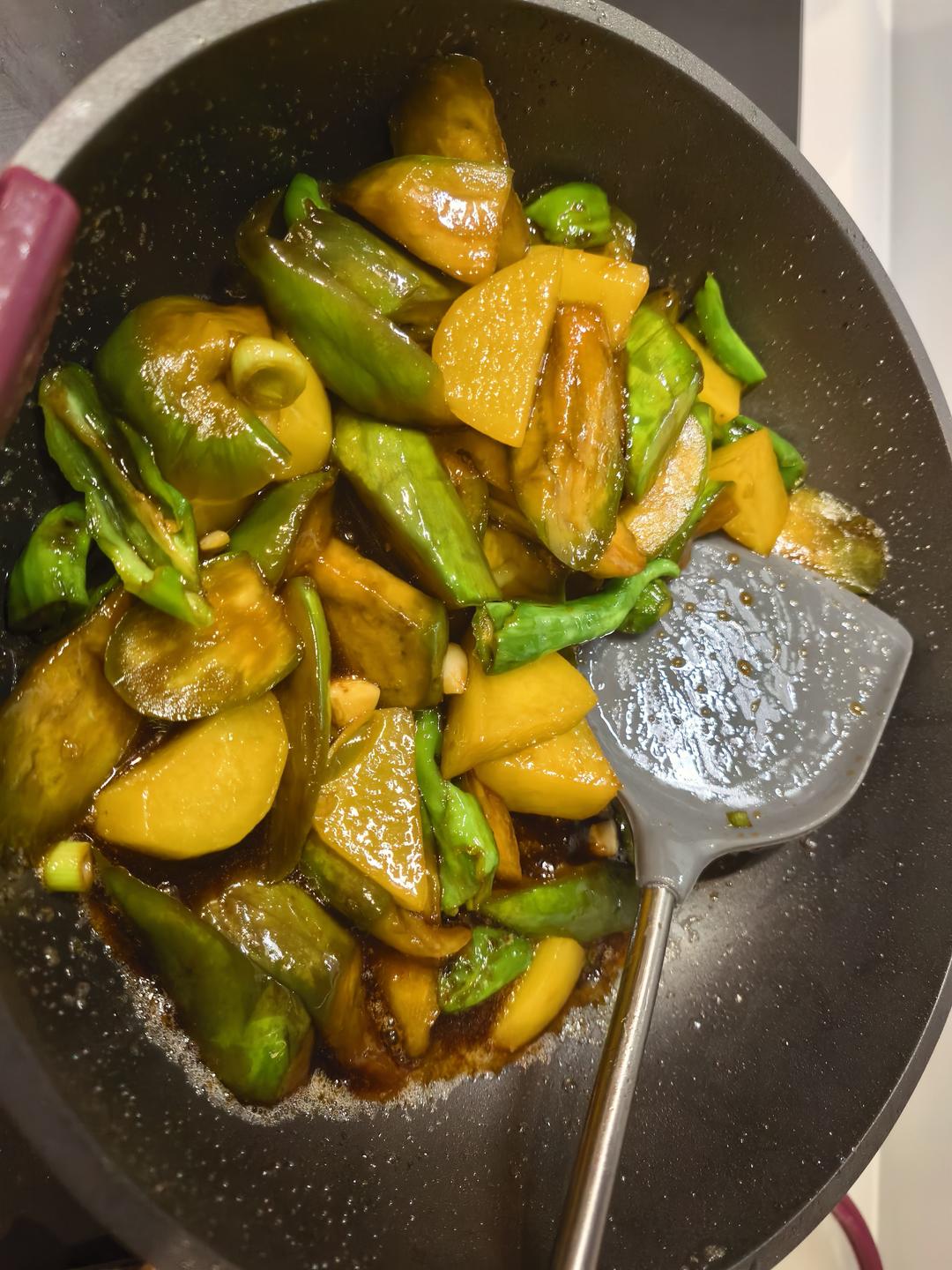 超级下饭的地三鲜