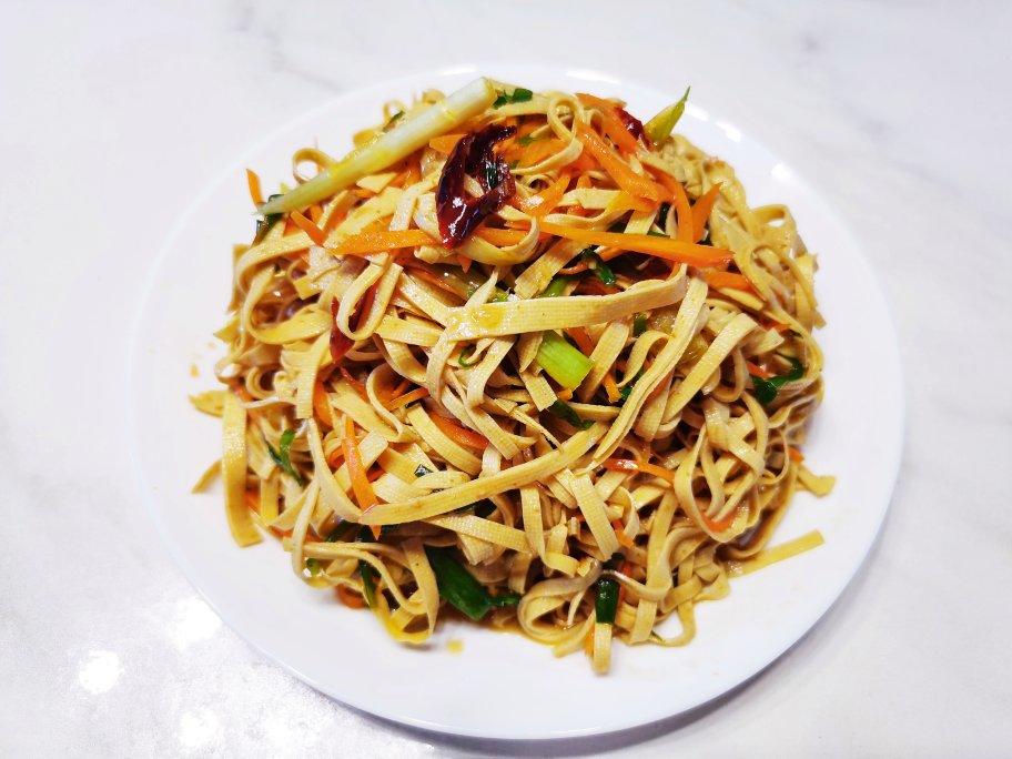 葱油豆腐皮