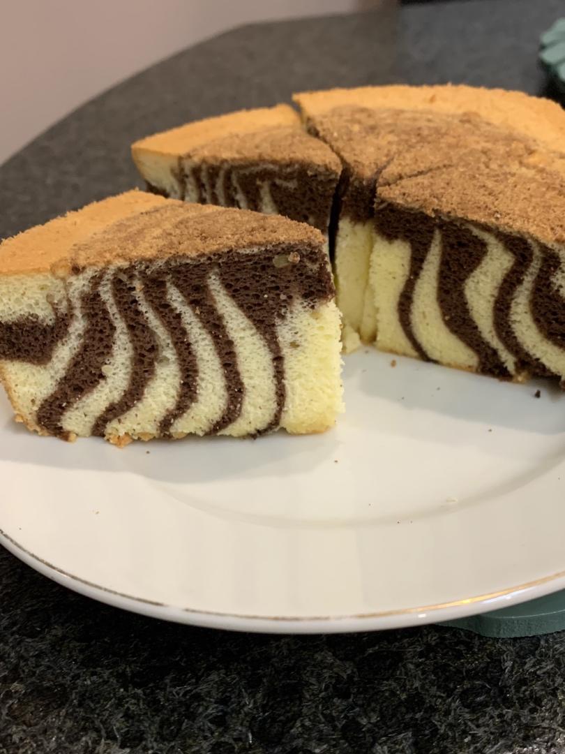 大理石戚风蛋糕