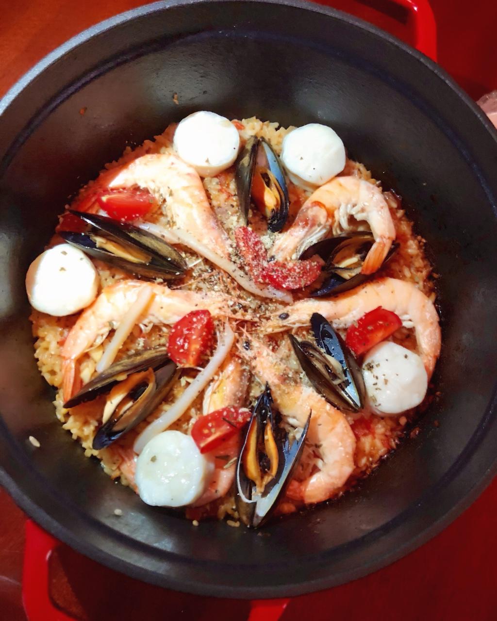 【曼食慢语】Seafood Paella 西班牙海鲜饭