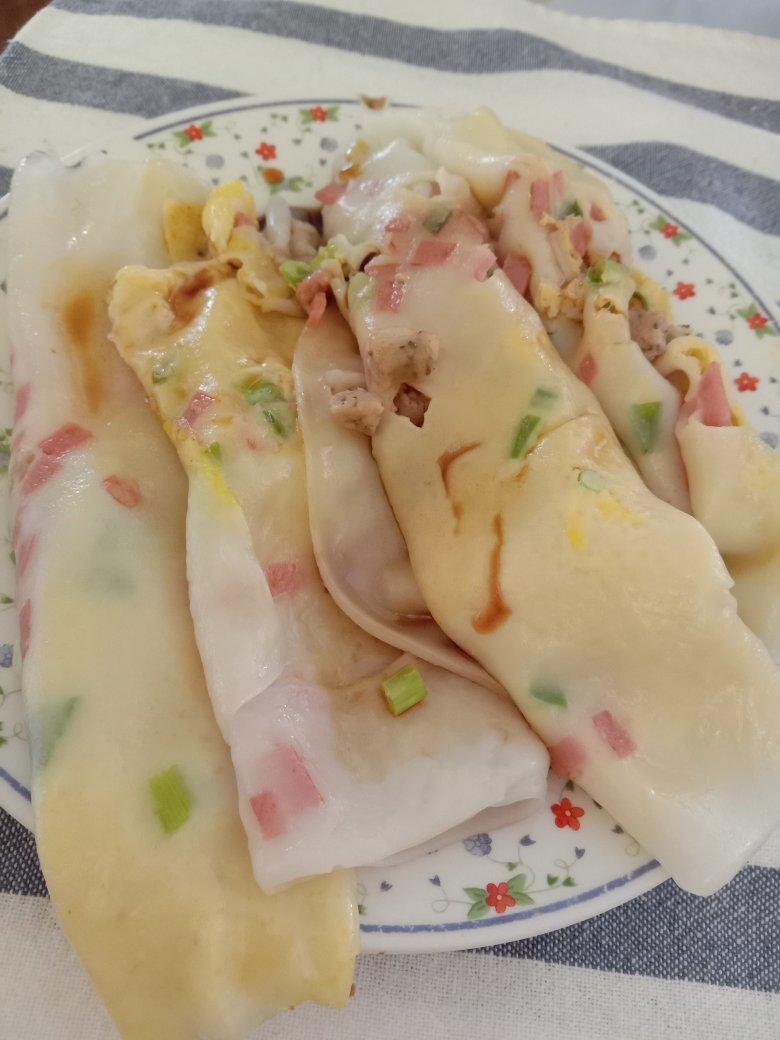 大米浆做肠粉，含肠粉酱汁做法