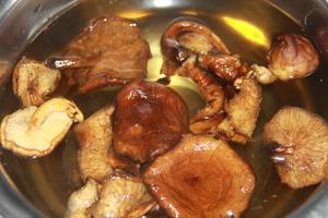 野生干菌炖土鸡的做法 步骤4