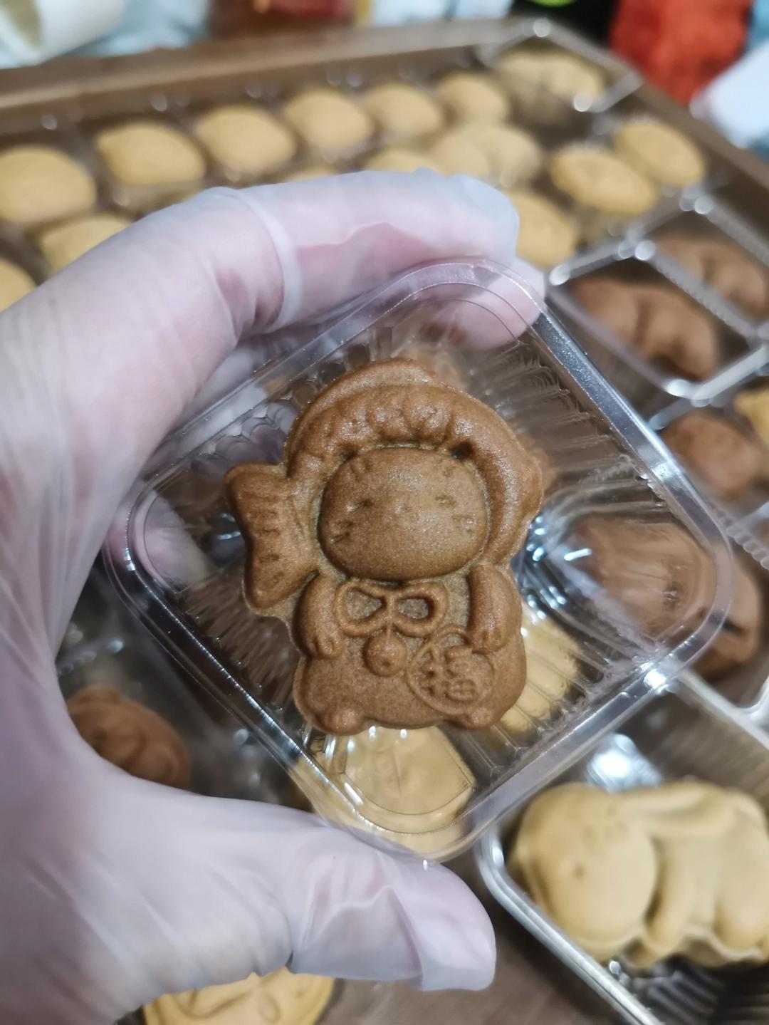 广式黑糖月饼(高级哑光质感隔夜回油)