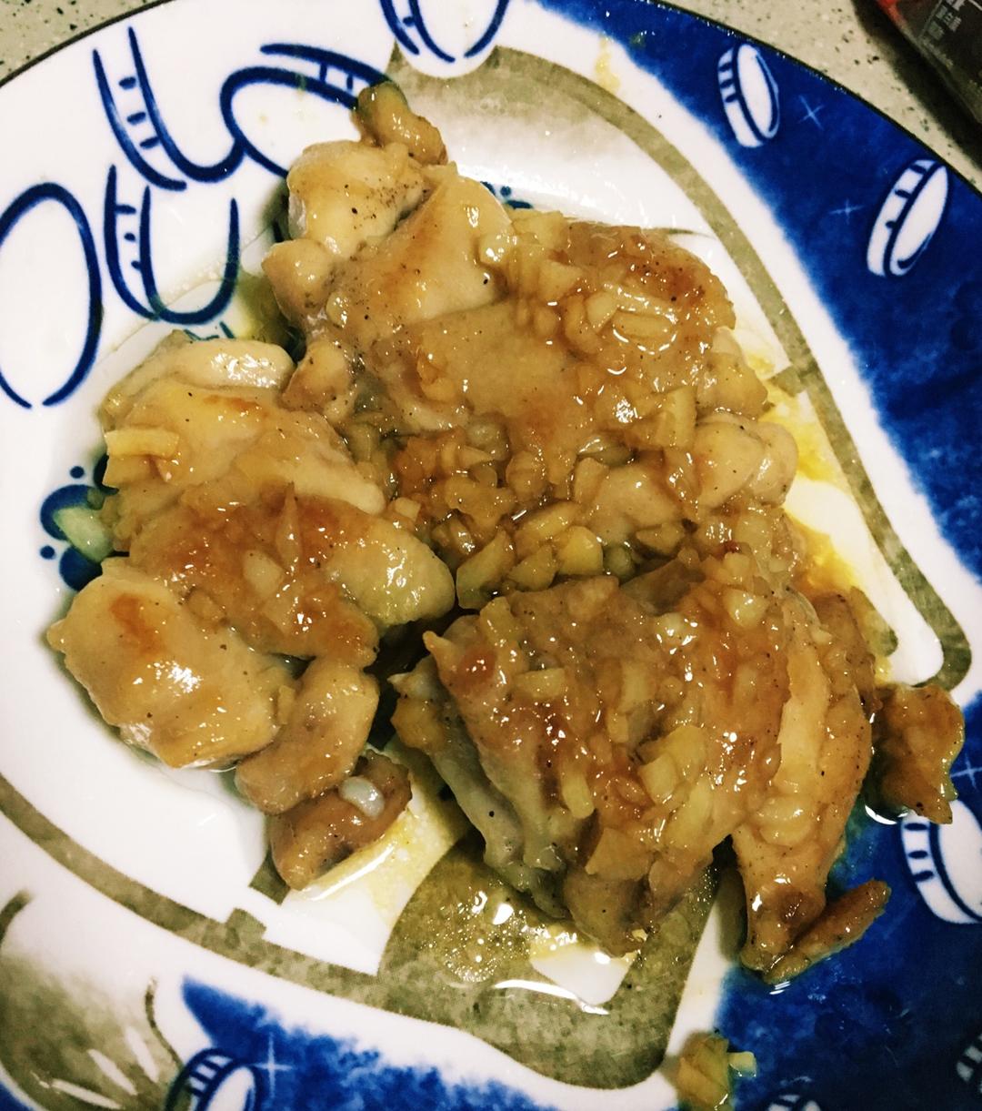蒜香鸡腿肉