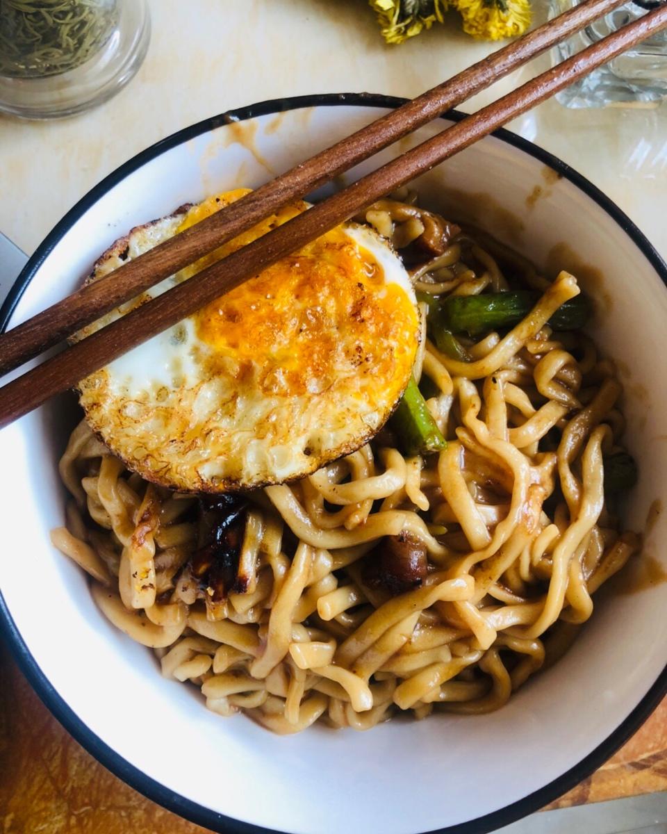 豆角焖个面