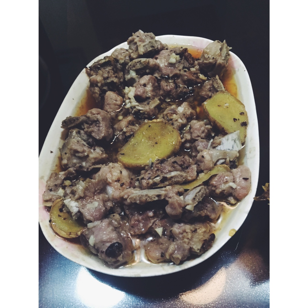 豆豉蒸排骨