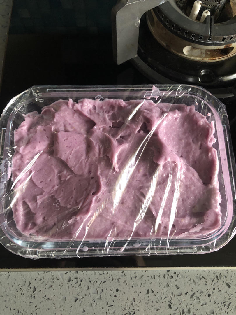 【减脂食谱】芋泥鲜奶（附芋泥酱做法）