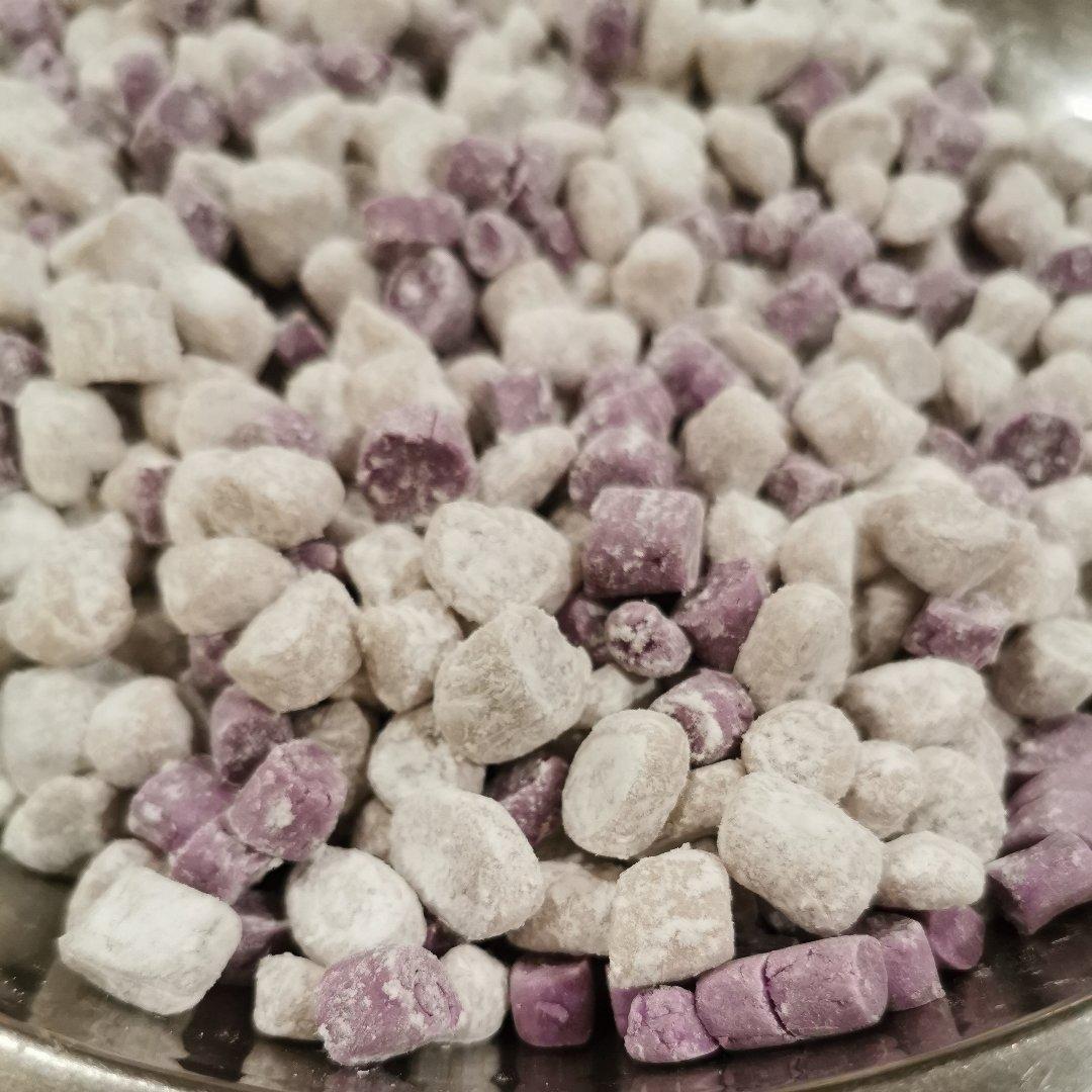 自制三色芋圆1⃣️（附上窍门详细比例）