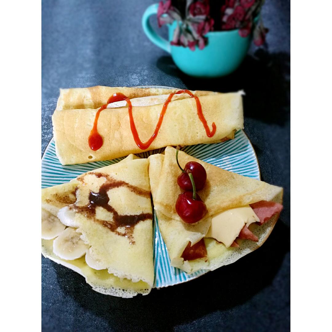 基础早餐可丽饼