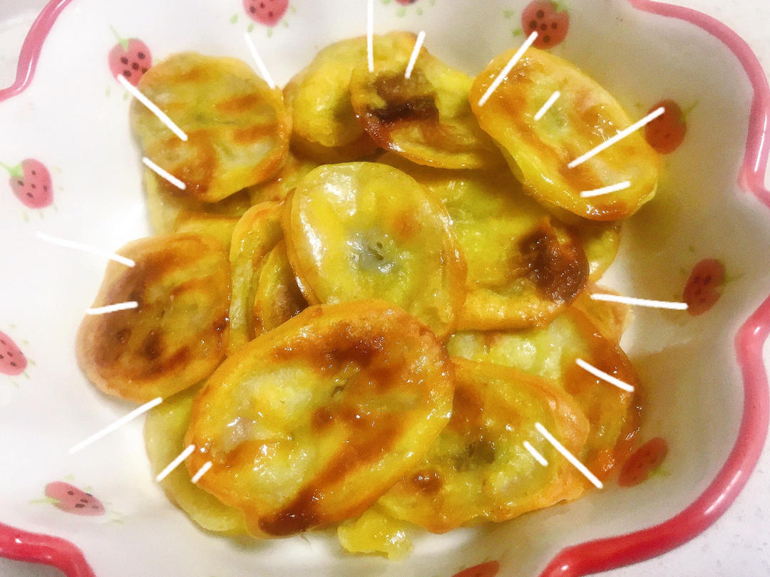 无油烤香蕉片