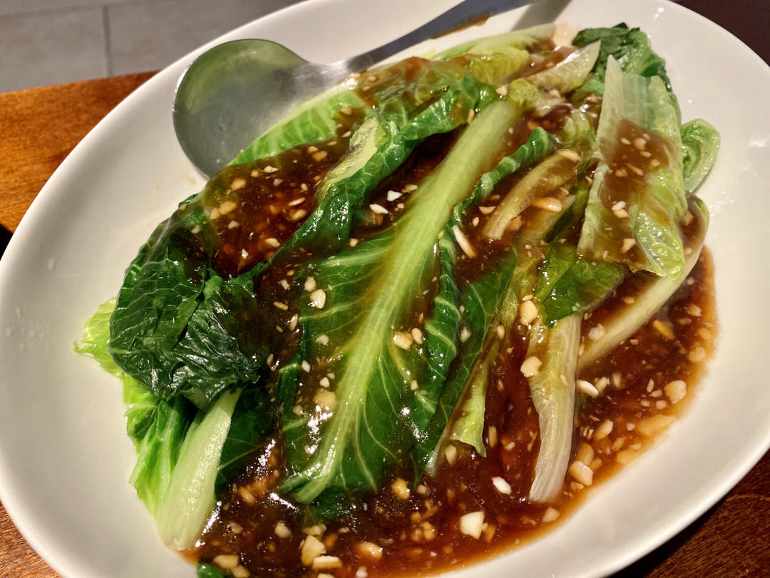 5分钟上桌的蚝油生菜