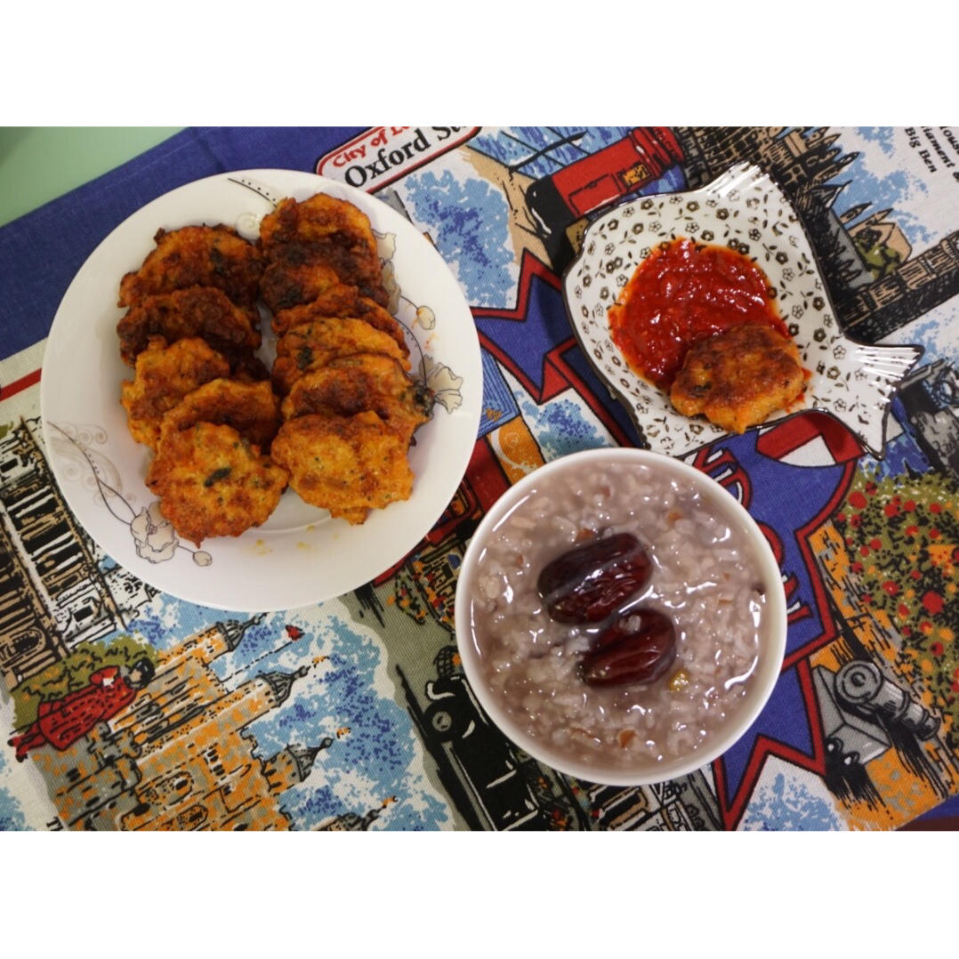 香煎虾饼
