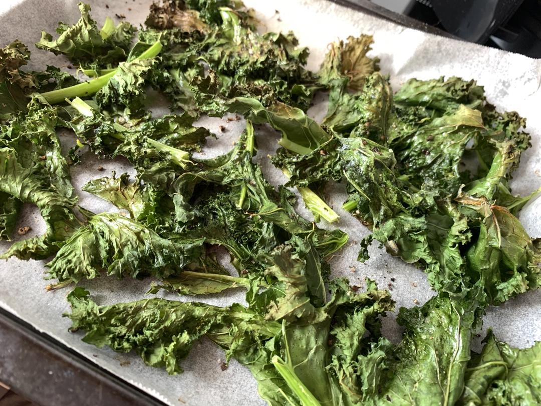 烤羽衣甘蓝脆片