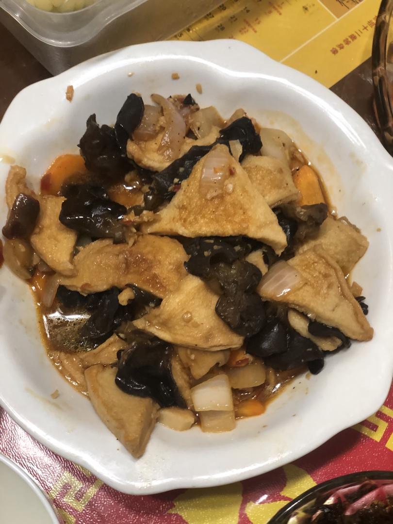 小炒千叶豆腐