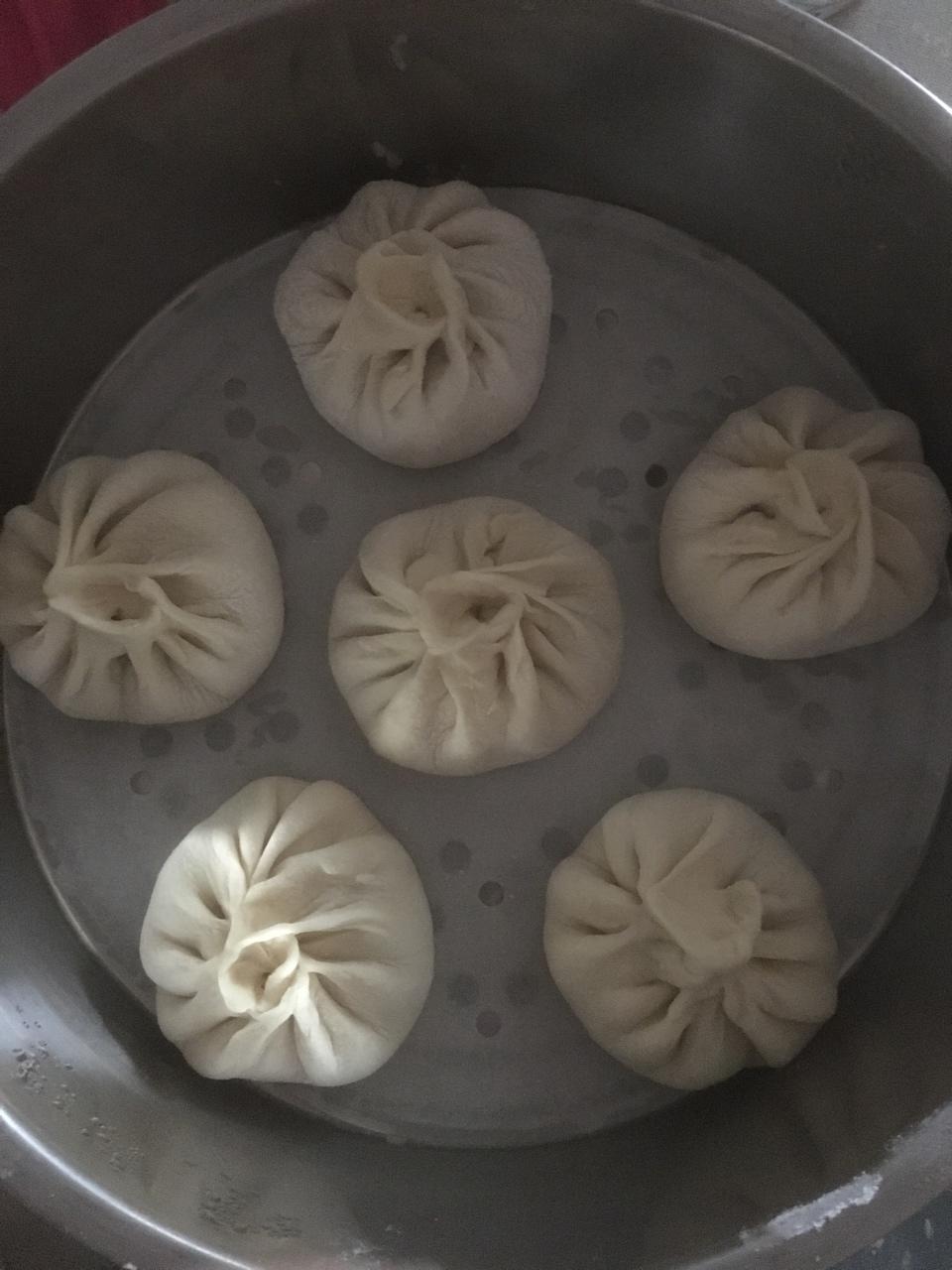 大葱肉馅包子