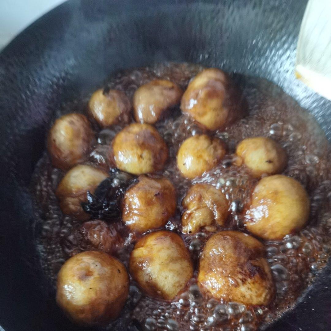 红烧油面筋塞肉