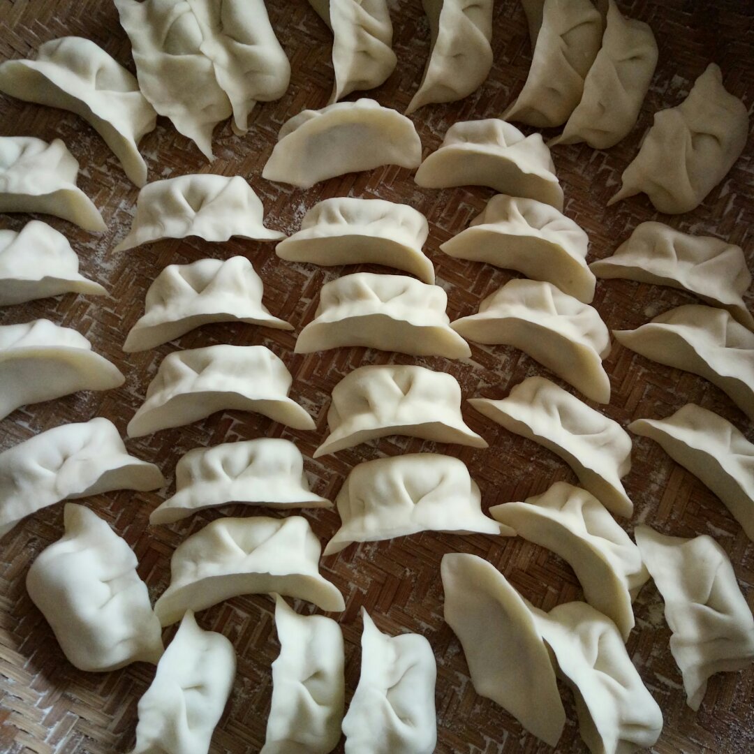 鲜掉眉毛的 三鲜水饺~