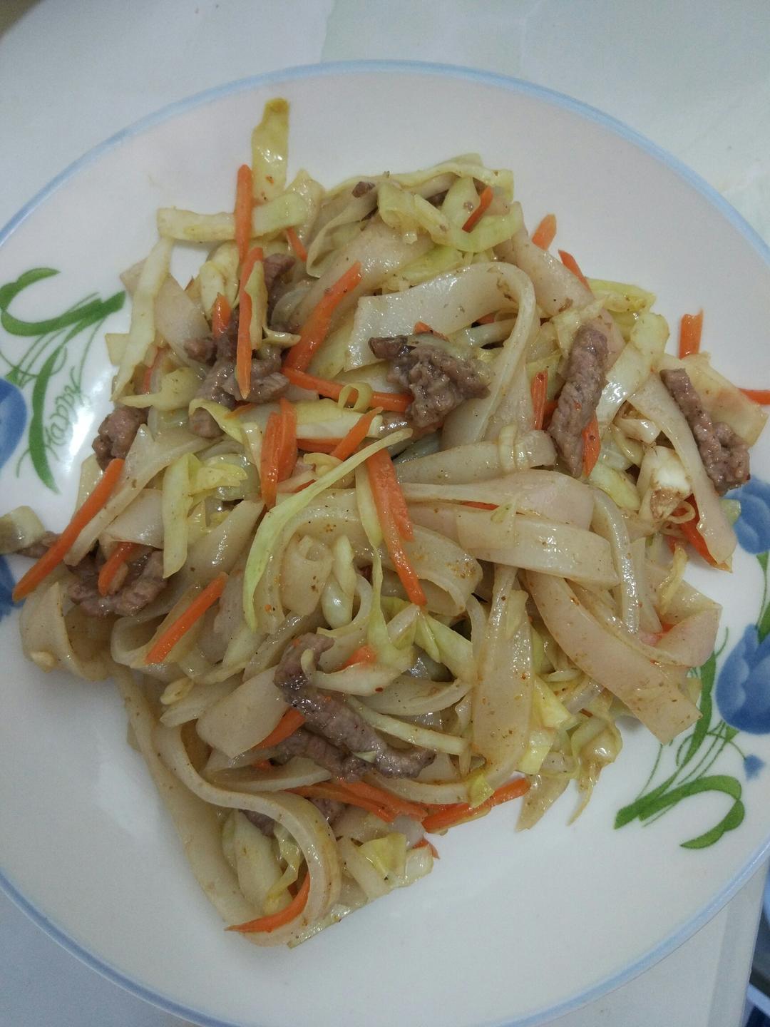 自己制作陕西面皮