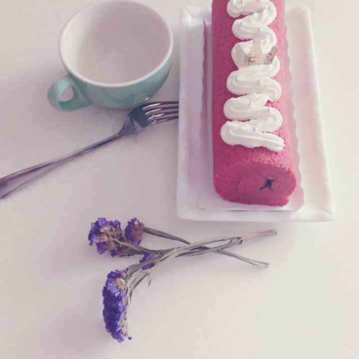 红丝绒蛋糕卷（完美毛巾底）
