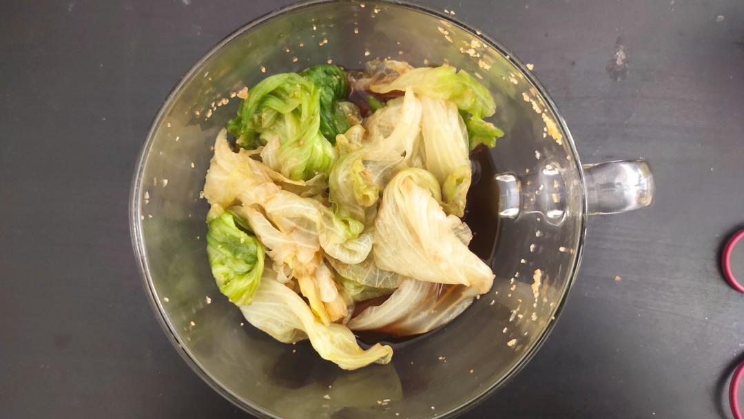 ［微波炉］五分钟蒜蓉生菜