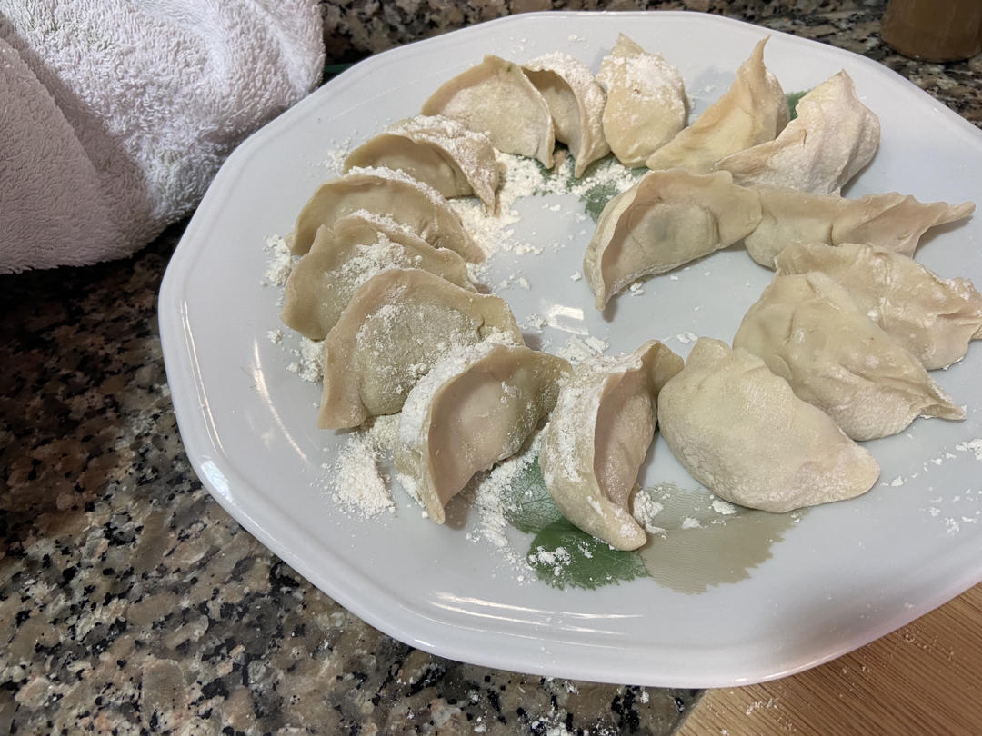 手工揉面三分钟，又韧又薄又好包的饺子皮