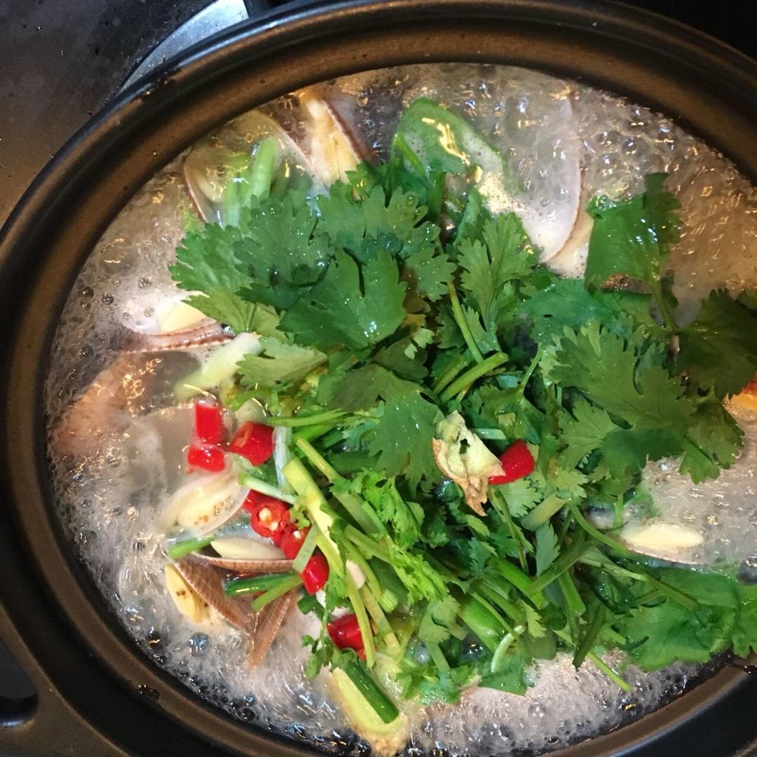 胡椒浸花甲的做法步骤图 胡椒浸花甲怎么做好吃 樱桃小素子 下厨房