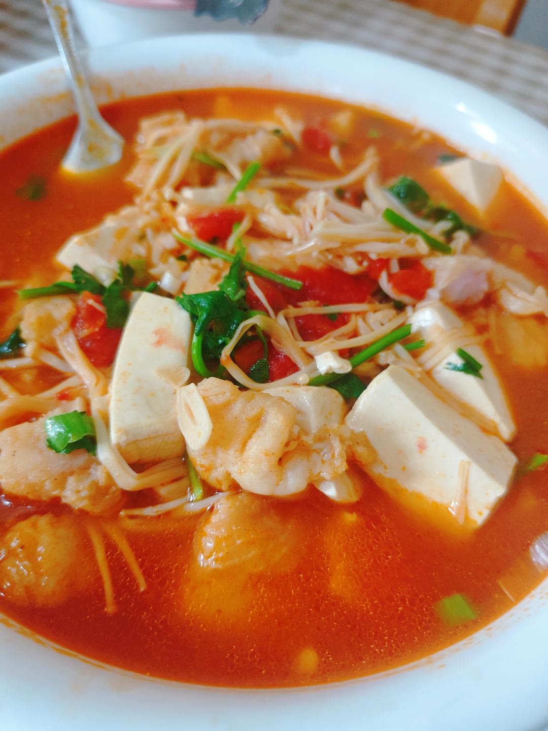 番茄豆腐巴沙鱼，这哪里是减脂食谱简直是下饭神器