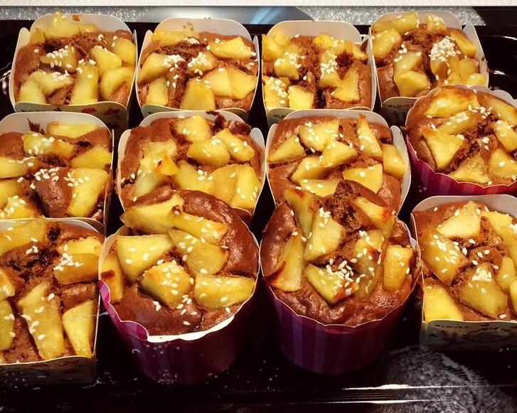 红糖苹果马芬蛋糕的做法