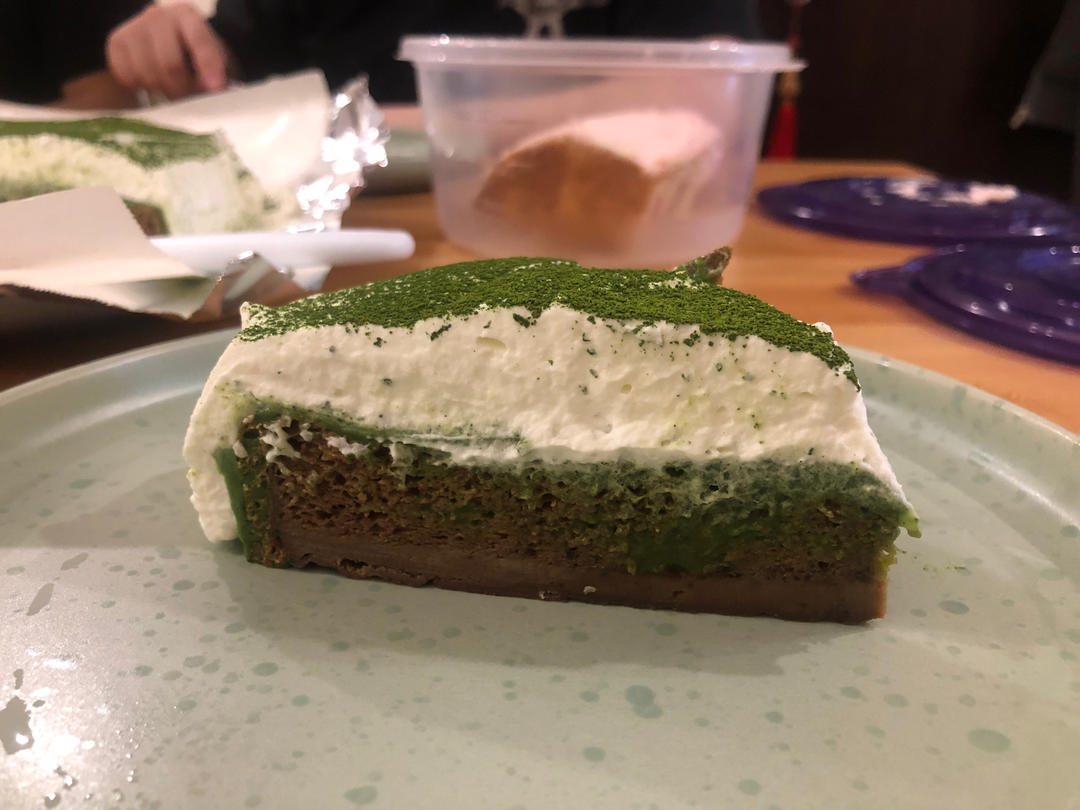 雪融抹茶凹蛋糕 | 日本最火爆蛋糕之一