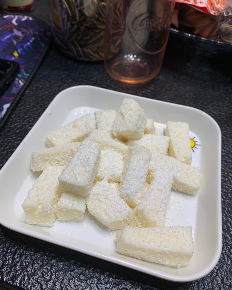 （只需4种材料)牛奶小方