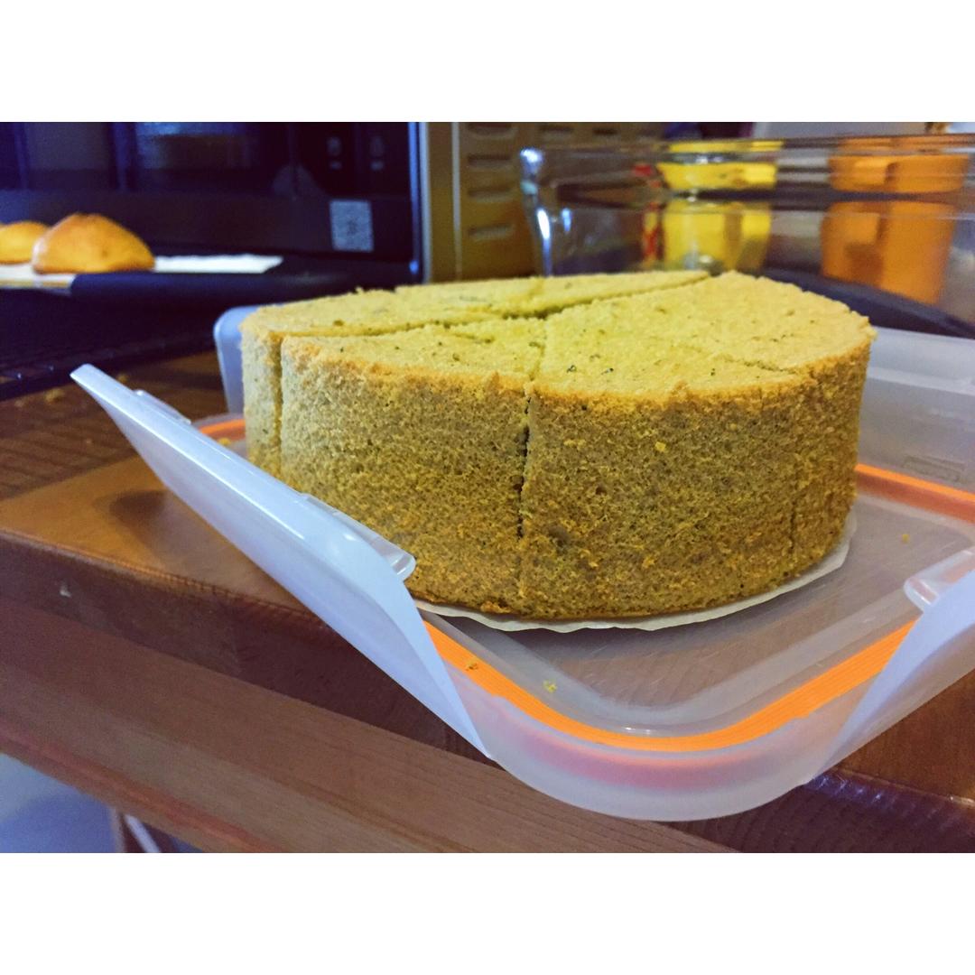 抹茶戚风蛋糕