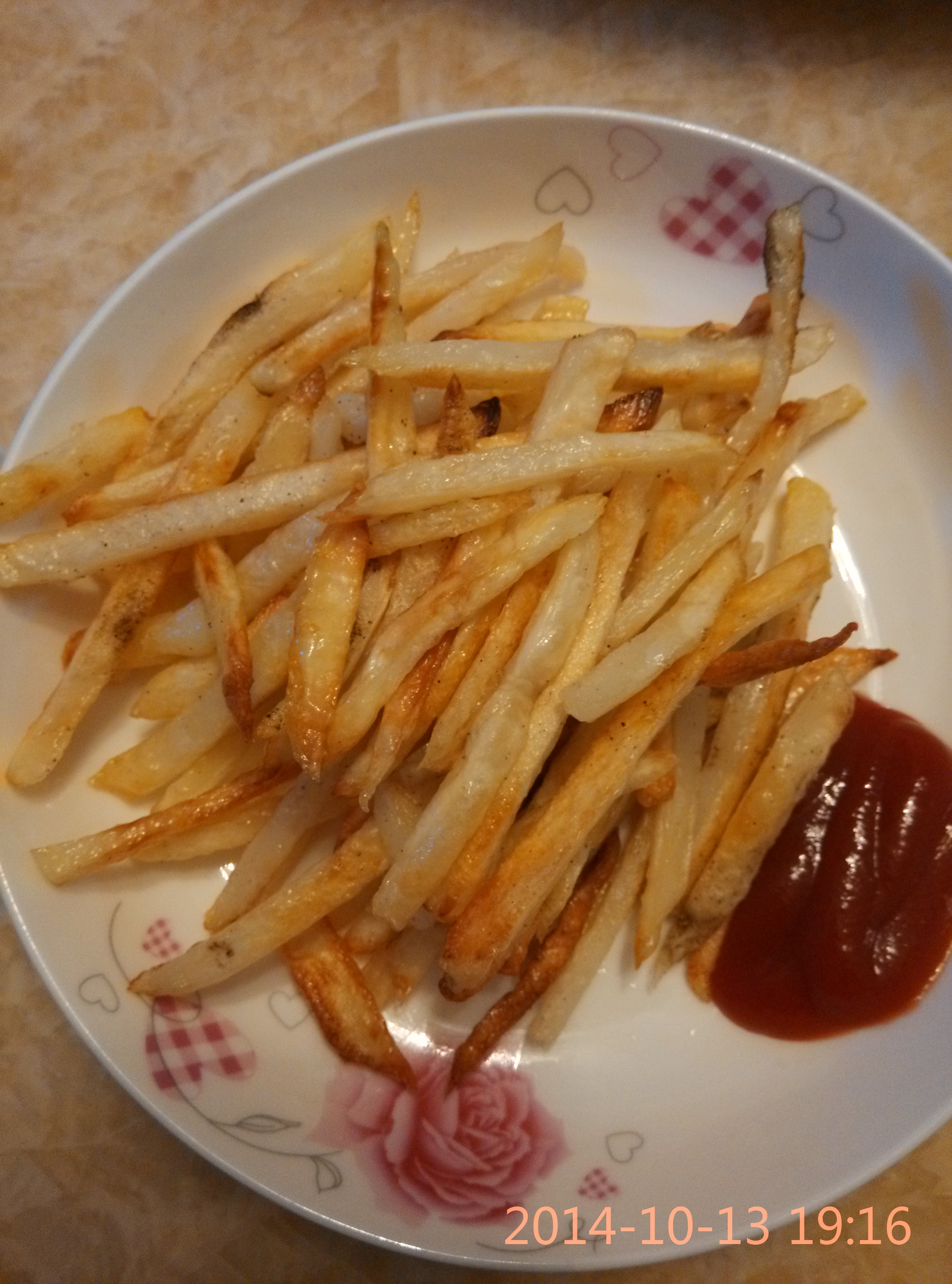 烤箱版薯条