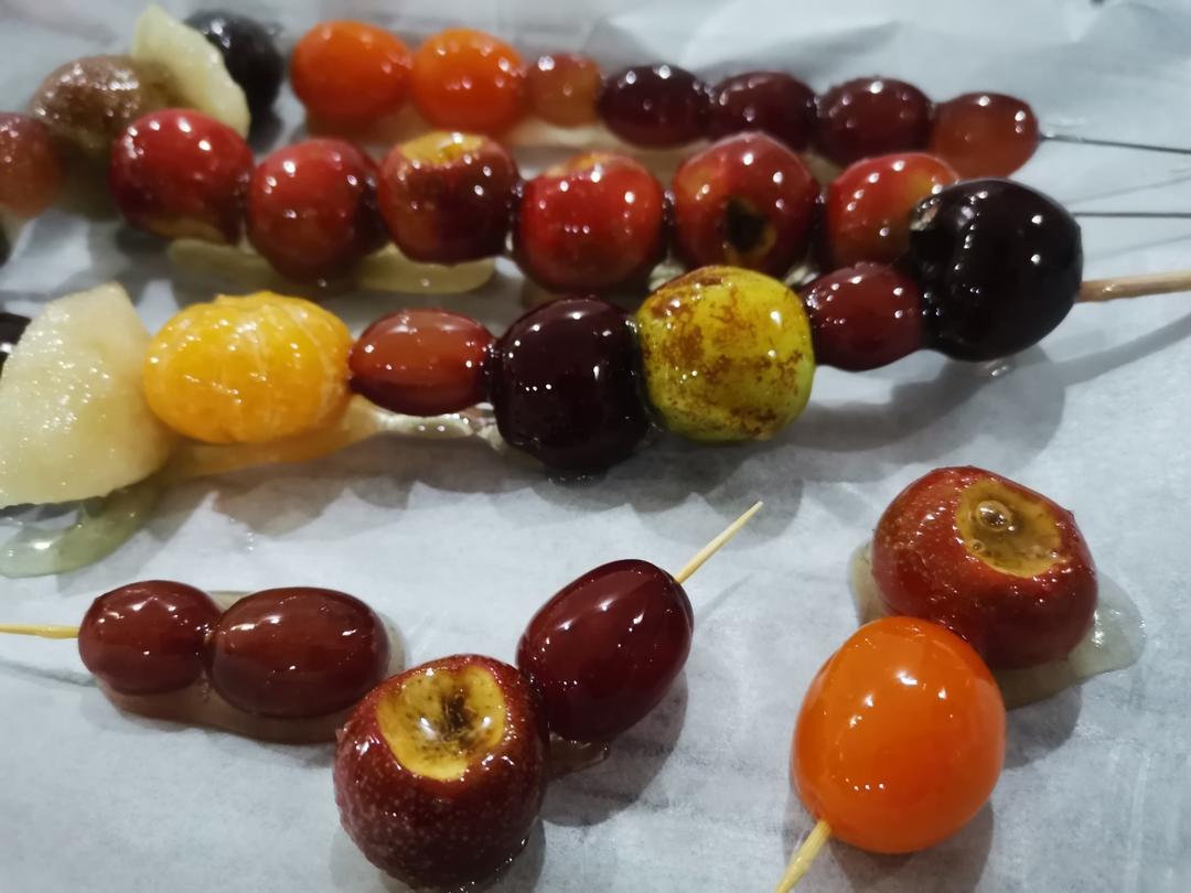 空气炸锅冰糖葫芦