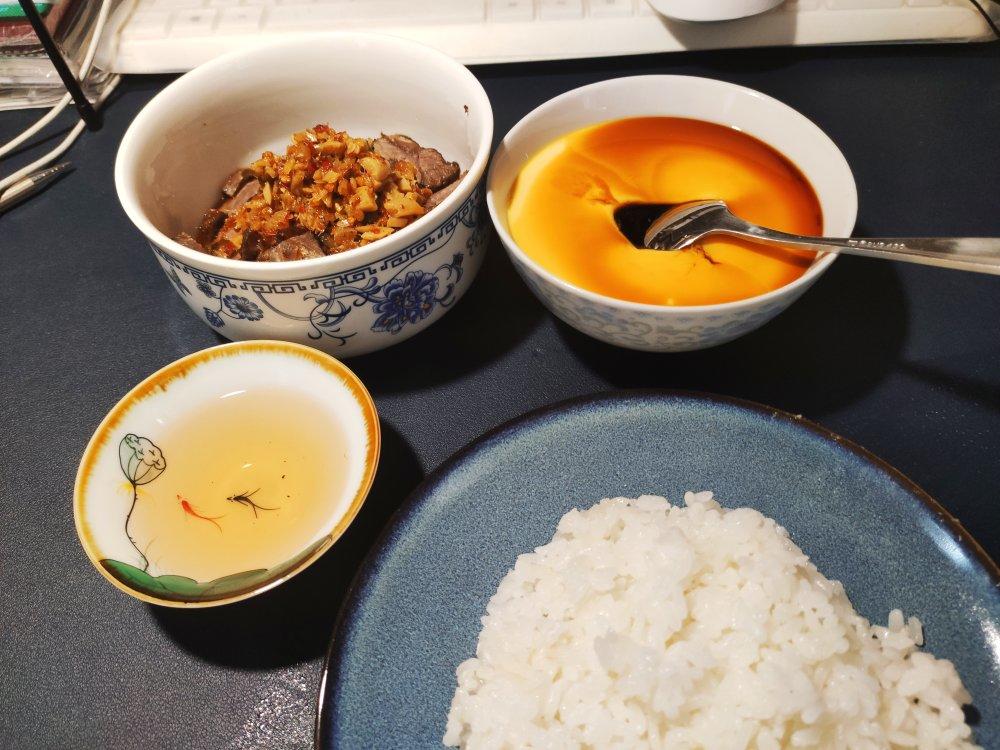 嫩滑水蒸蛋❗️简单几步就能做❗️❗️巨好吃～