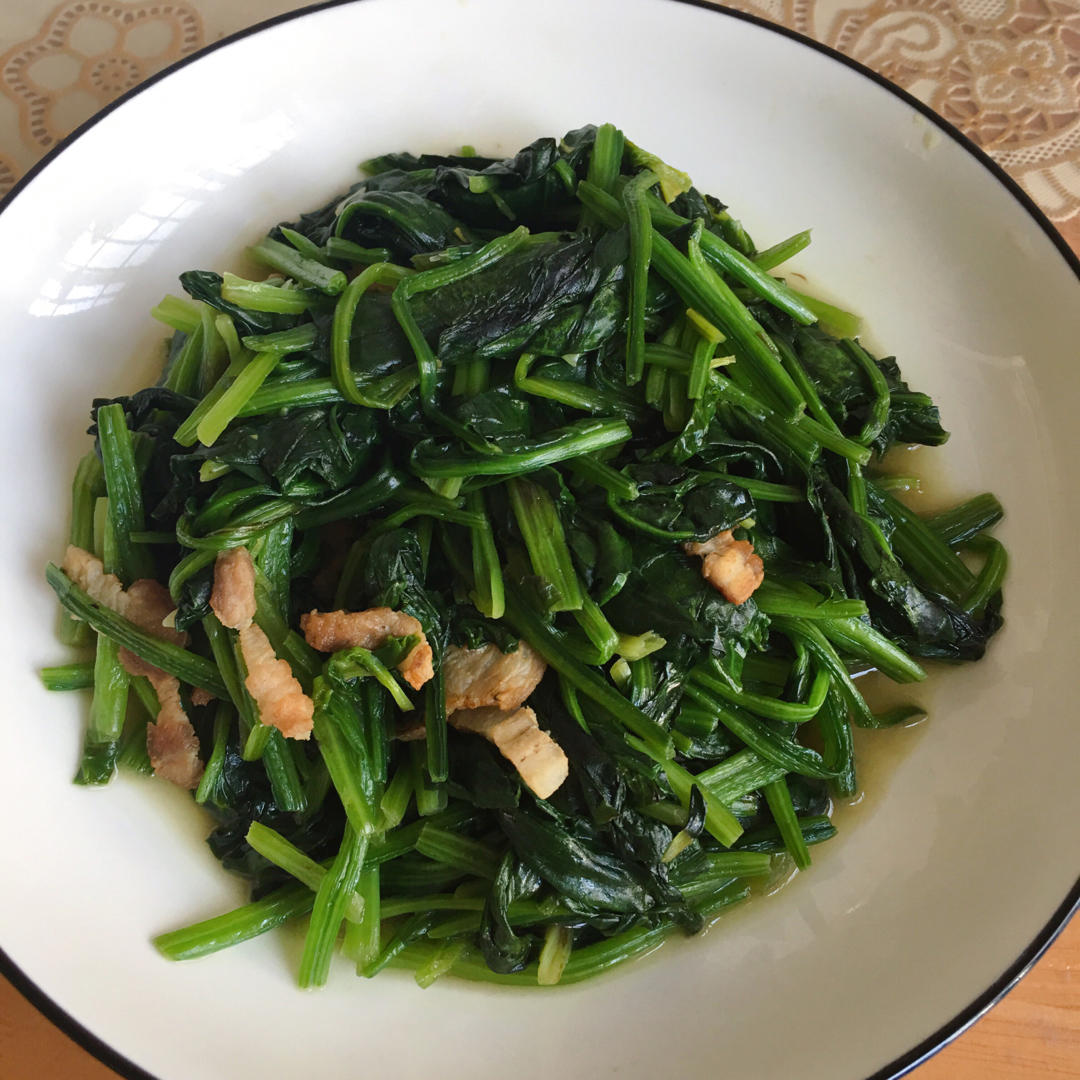 清炒菠菜