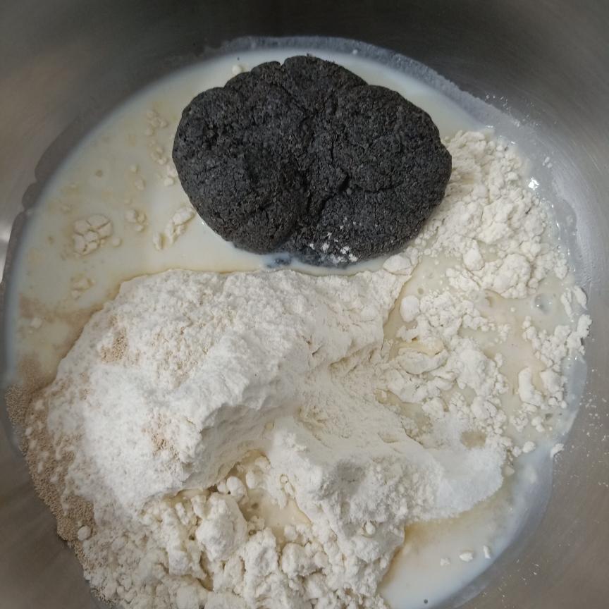 纯奶手撕吐司的做法 步骤1