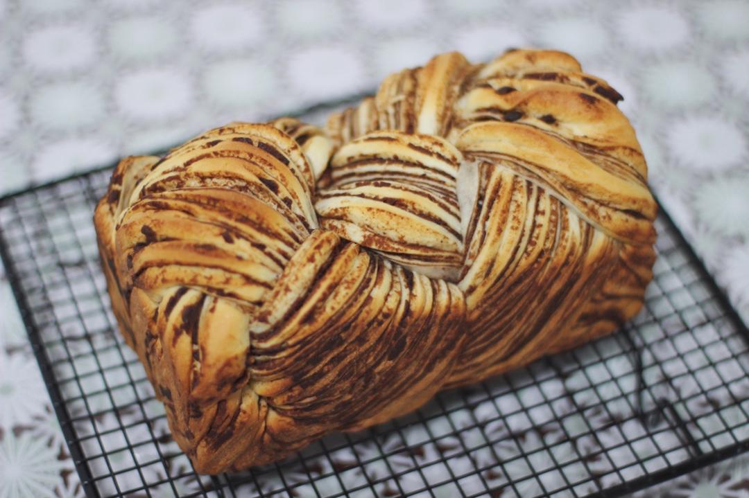 豆沙大理石吐司