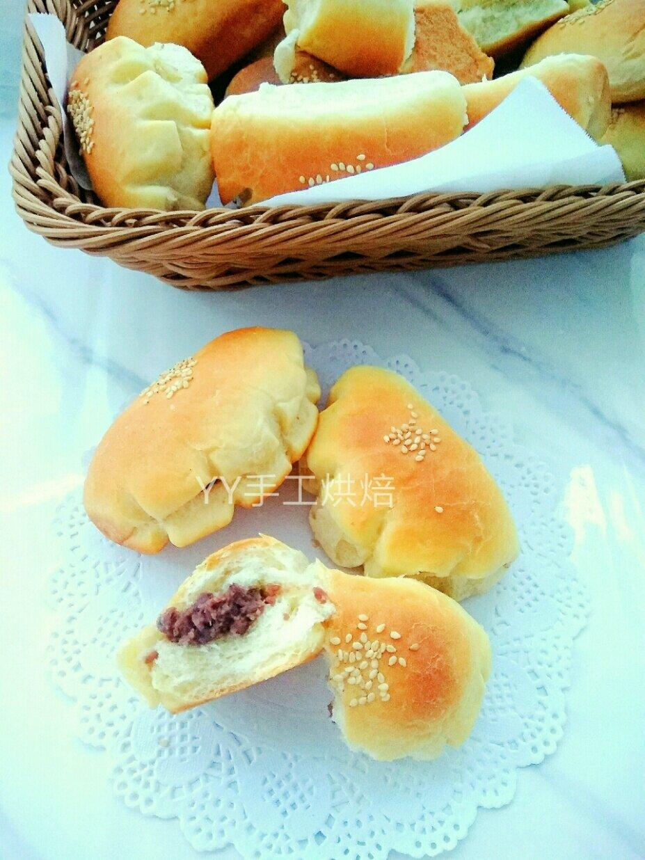 黄米蜜豆小餐包