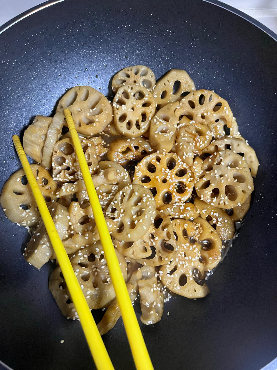 韩国婆婆的藕片小菜