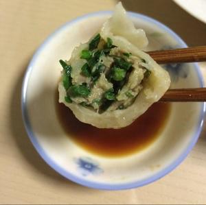 韭菜猪肉水饺-最大保留韭菜本来味道，不放鸡蛋，详细图解的做法 步骤11