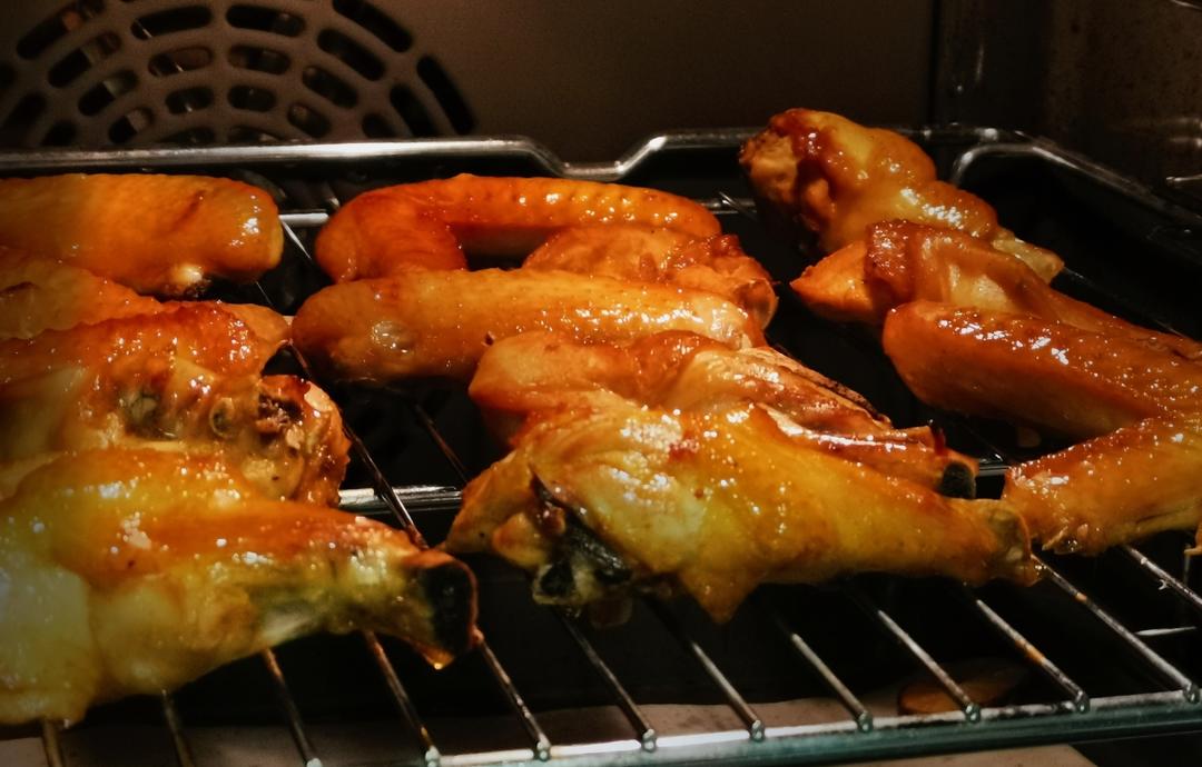 不加一滴油‼️柠香蜂蜜鸡翅根