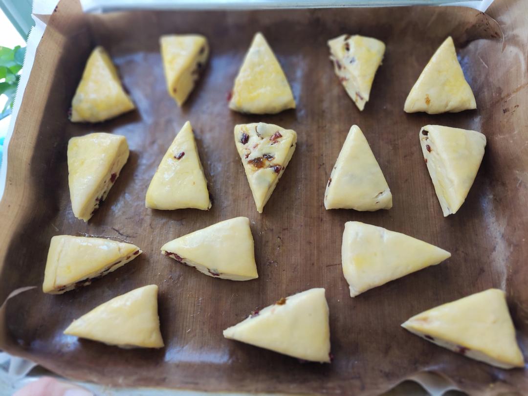 葡萄干司康（酵母版）