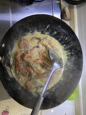 奶油老虎虾（超还原沙巴版）的做法 步骤7
