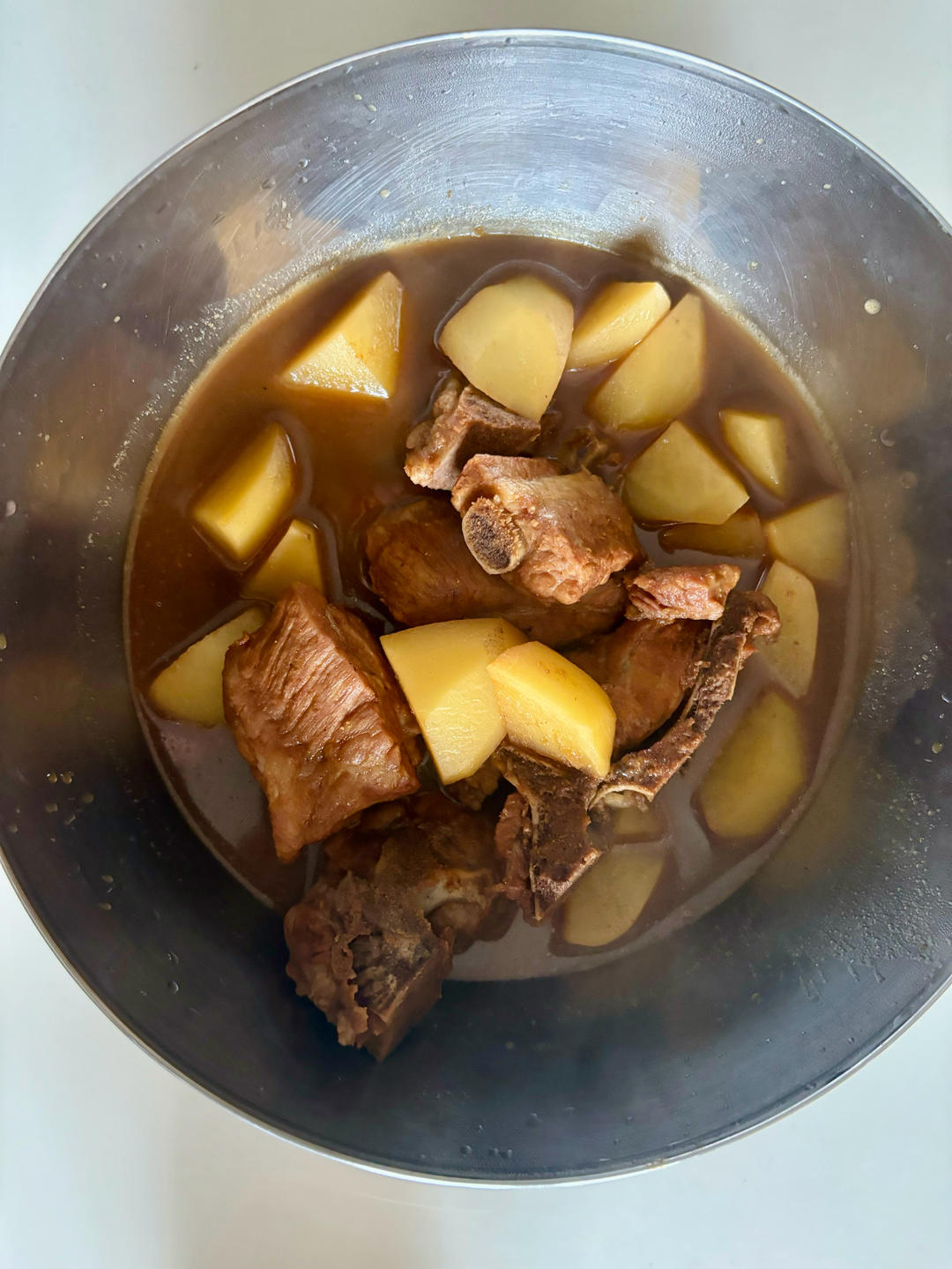 红烧排骨土豆