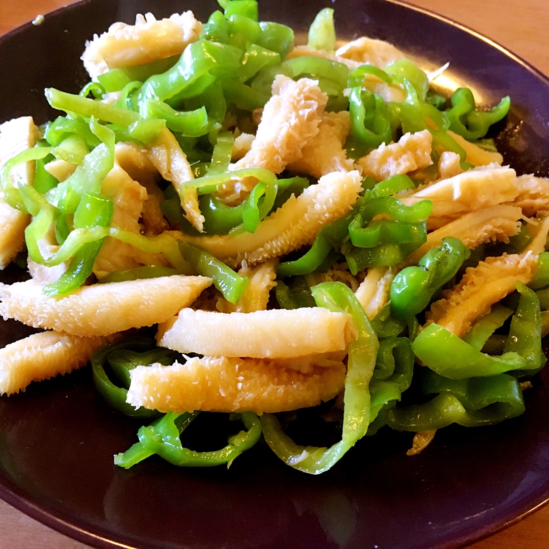青椒炒牛肚
