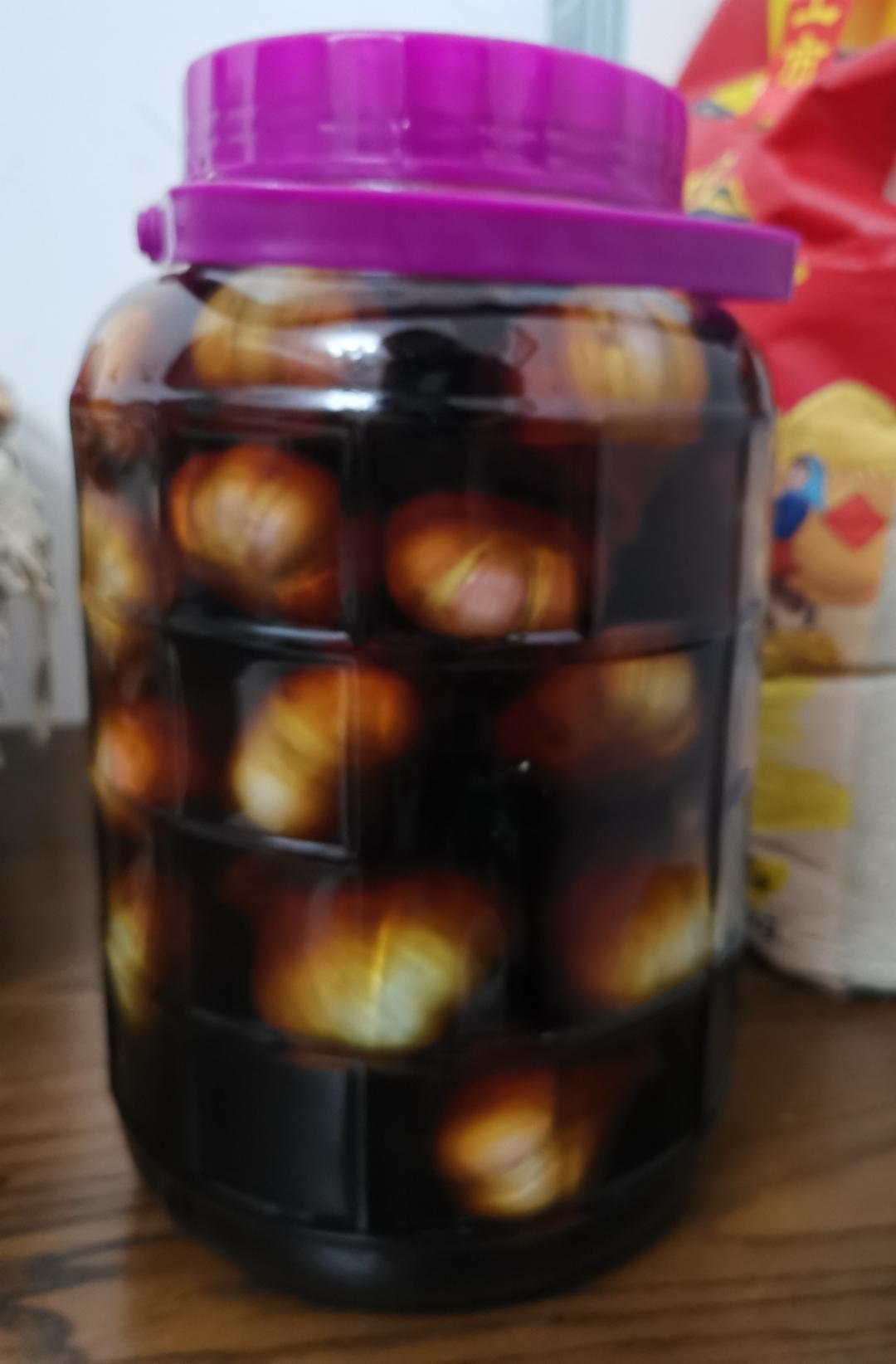 妈妈做的腌糖蒜