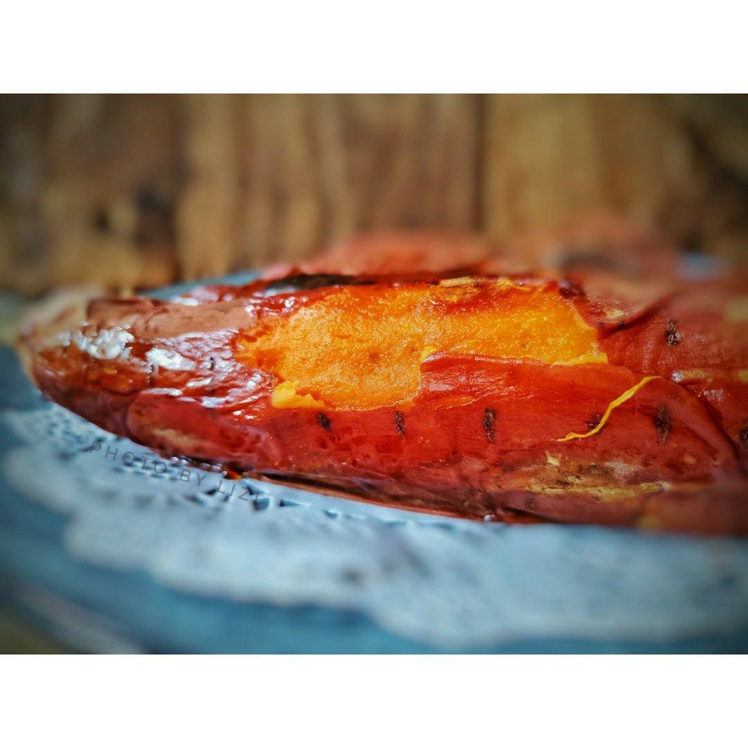 🔥在家烤箱烤蜜薯㊙️软糯清甜蜜汁溏心‼️关键是健康卫生