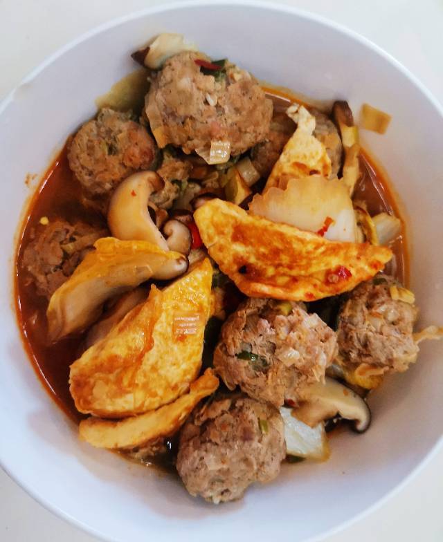 白菜豆腐煲