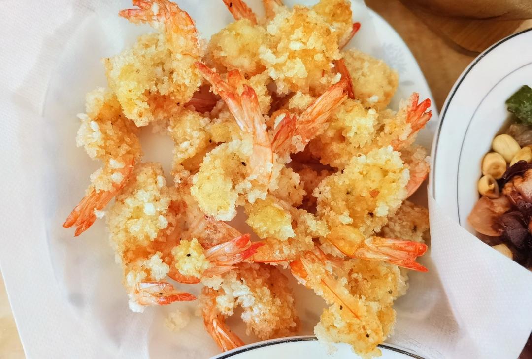 ㊙️炸日式天妇罗面糊的黄金比例✌️《炸天妇罗虾》《炸天妇罗南瓜》